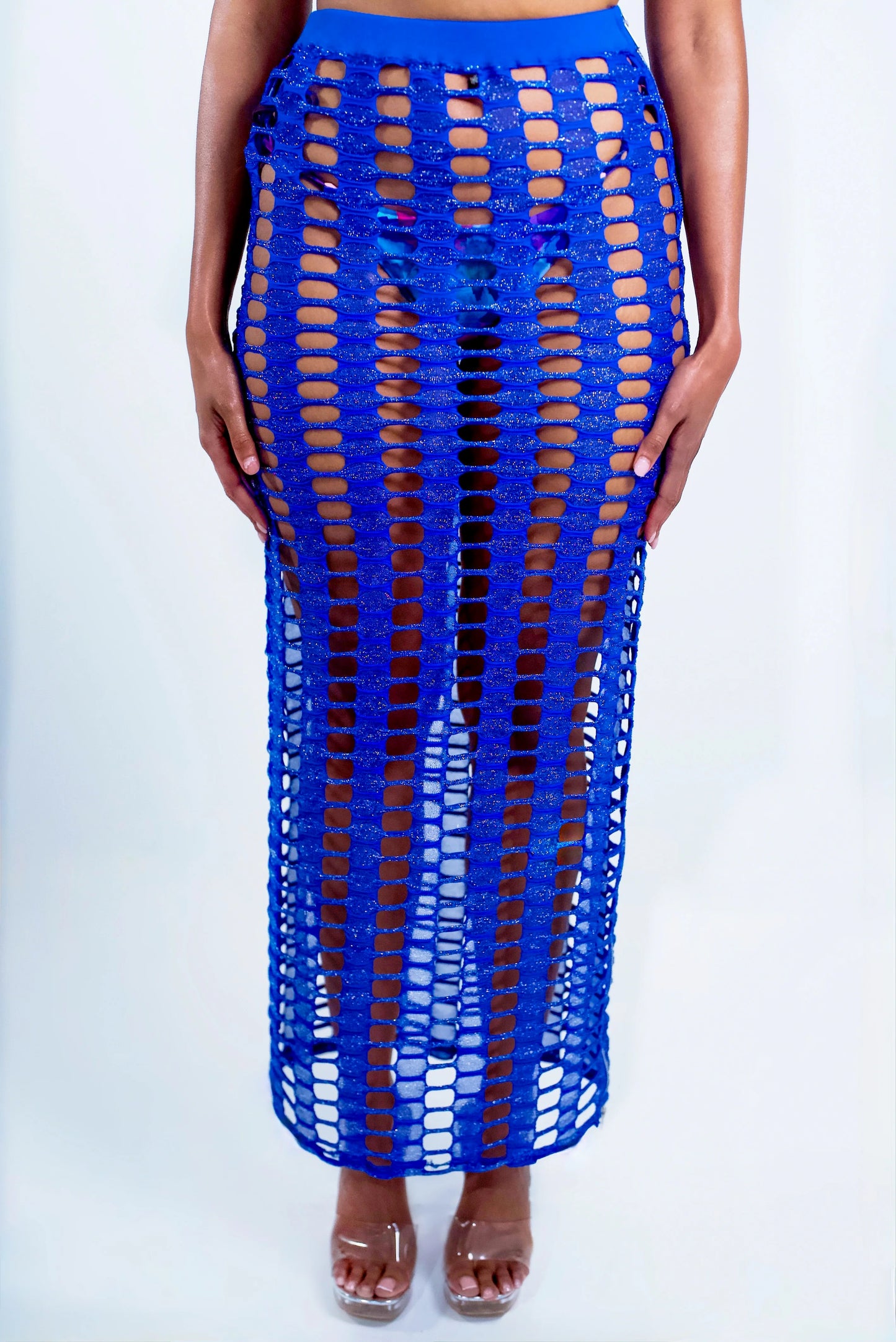 Cerade - Azure Maxi Skirt - S - RRP £65.00