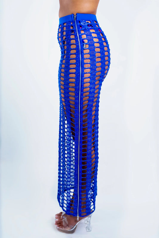 Cerade - Azure Maxi Skirt - L - RRP £65.00