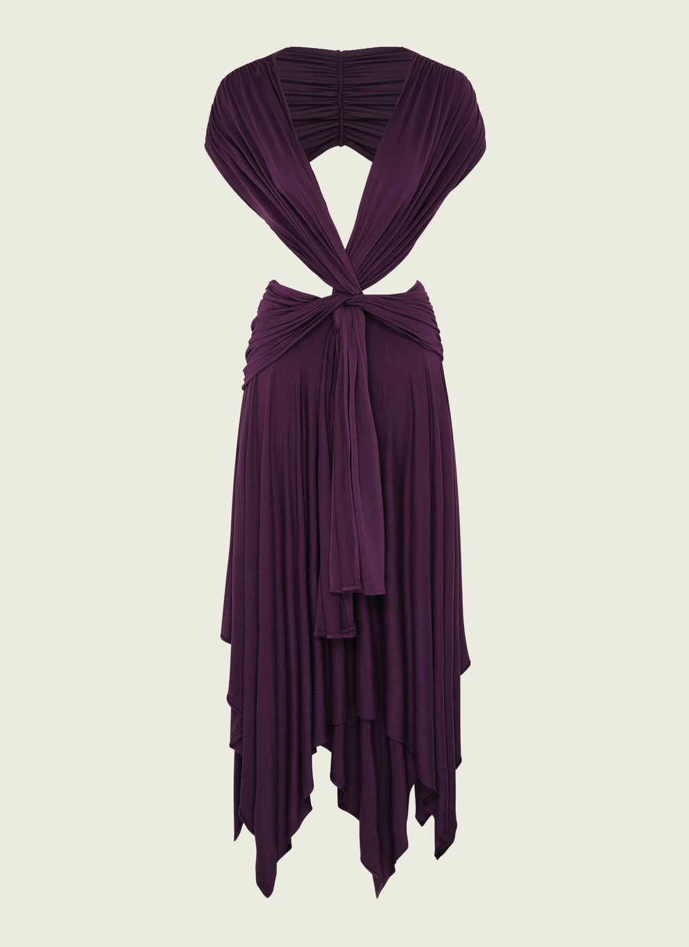 Nysama - Thalia Midi Dress - Purple - RPP £193.90