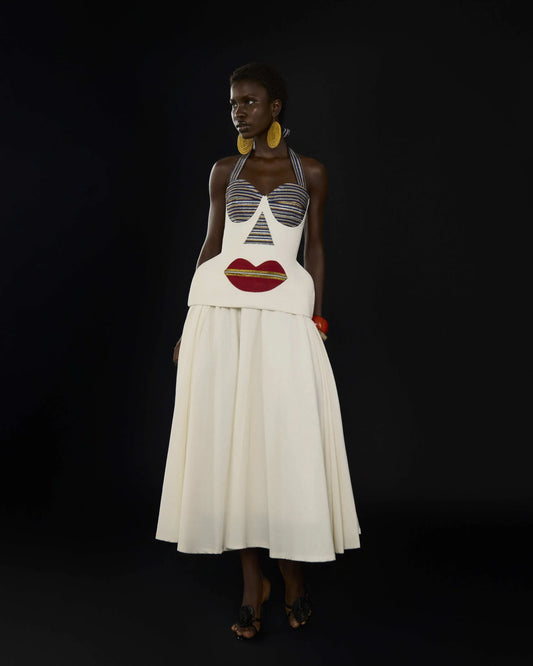 Hertunba - Dona Chalk Set - Off-white - S - RRP £490